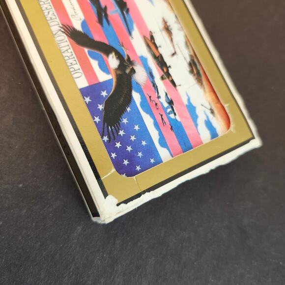 Operation Desert Storm 1991 Playing Cards USA Gemaco Bridge Vintage Complete - Picture 9 of 10
